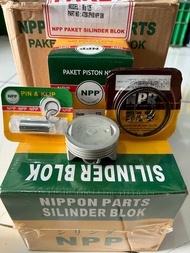 BORING BLOK SEHER PISTON CYLINDER KIT MIO M3 125 GT 125 2PH ORIGINAL NPP