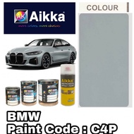 AIKKA BMW C4P BROOKLY GREY MET/ Automotive Paint Basecoat / Car & Motor Body Paint / Metallic Pearl 
