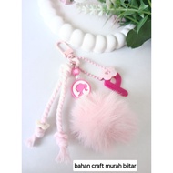 Custom Letter Initial Charm Bag