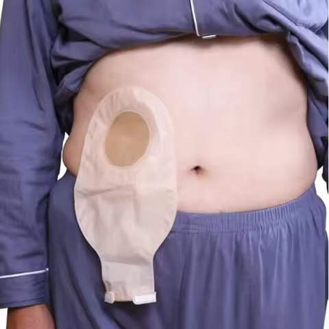 Ostomy Bags Drainable Pouches for Colostomy Ileostomy Stoma Care 20-60mm Economical Drain Valve Colo