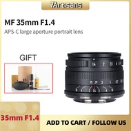7artisans 35mm F1.4 Mark II APS-C Prime Lens for Sony E A6600 6500/Fuji XF/Canon EOS-M M50 /Macro 4/3/Nikon Z 7 artisans