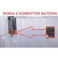 KONEKTOR BATERAI NOKIA 6 2017 TA 1021 DI MESIN FPC BATTERY NOKIA 6 ON BOARD 1 PCS