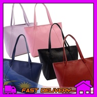Casual Zip Shoulder Beg Tangan Wanita Women's Handbag Tote Bags Travel Beg Wanita Pasar Telekung