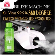 [Ready Stock]Fogging Machine Smoke Machine disinfectant 1500W fog machine sanitiser car Atomization Sterilization