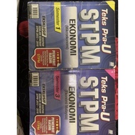 [USED] STPM EKONOMI BUKU TEKS SEM 1 DAN SEM 3