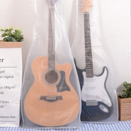 ICK Shop Guitar Dust Cover Fits Acoustic, Electric, Bass Guitars, Waterproof Clear PVC Protects Cover Durable Acoustic Guitar Bags Prevent From Dust Dirt Moisture &amp; Sun