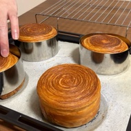 Cromboloni / Round Burger Ring / Cookie cutter/ Acuan Burger / Ring Roti / Round Croissant Aluminium