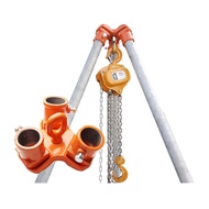 Giá Móc Treo Palang Xích Tay 1 Tấn 2 Tấn (Không Bao Gồm Palang Và 3 Ống Sắt)