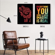 Motivational Quotes Frame | Quotes Frame | Wall Art Frame | Motivation Frame | Inspiration Home Deco