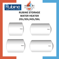 [FREE DELIVERY] Rubine SPH 20L/30L/40L/56L SIN 3.0(l) Horizontal Storage Water Heater 355MM