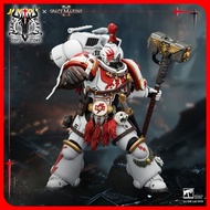 [2026.7]JOYTOY WARHAMMER 40K Game Edition White Scars Assault Intercessor Champion 1:18 Action Figur