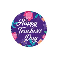 Teacher Day Sticker Mirrorkote sticker 教师节贴纸