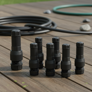 Low Voltage Fastlock Wire Connectors, 20 Count, 12-14 Gauge, Designed for Outdoor Landscape Lighting