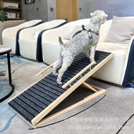 Outdoor dog stairs, car-mounted pet climbing ladder, outdoor pet car mat, spring camping pet straigh