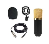 全城熱賣 - 電容麥克風直播設備套裝JIY-BM800-鴨嘴款-金色（標配）