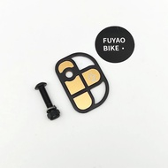 Fuyao Bike ชิ้นส่วนปรับแต่งพวงกบอุโมงค์กันรอยการพับ Fuyao Bike DT Series สำหรับ Brompton ชิ้นส่วนอะไ