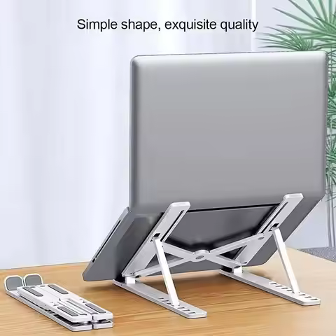 Portable Laptop Stand Foldable Support Base Notebook Stand For Computer Laptop Holder Cooling Pad Ri