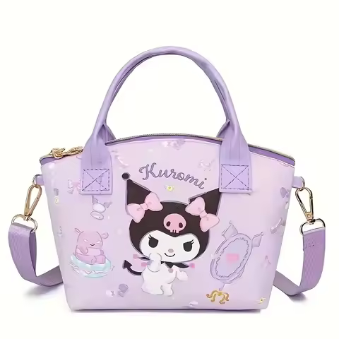 Sanrio kuromi Hello Kitty Cartoon Handbag Anime Crossbody Bag Melody Kuromi Cinnamoroll Hello Kitty 