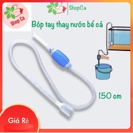 Aquarium Sediment Remover Water Change Tool, Convenient hand to change water without having to drink