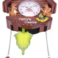 Cute Bird Wall Clock Alarm Clock Clock Living Room Watch Brief Children Bedroom Decor Home Day Time