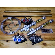 Lighten Front Shock V5 JRP Sticker + RS Tube + Formula 8.1 + Super Lighten Disc - Rs, Xrm, sonic