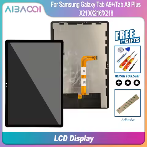 AiBaoQi Brand New LCD Display Assembly Replacement For Samsung Galaxy Tab A9+/Tab A9 Plus X210/X216/
