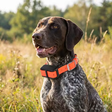 4G GPS Tracker for Hound Cow Sheep Dog - Waterproof Collar with Location Query, Track Query, Geo-fen