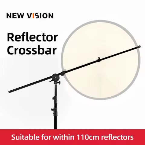 PRO Studio Photo Holder Bracket Swivel Head Reflector Disc Arm Support 26"-67"