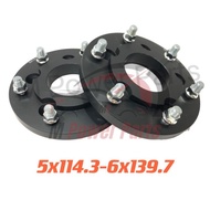 2pcs Wheel Spacer 5x114.3 Convert 6x139.7 Wheel Adapter 15mm,25mm M12x1.5