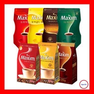 MAXIM Instant Coffee Mix Powder Refill Series (Original/Mocha Gold/Arabica/Decaf)