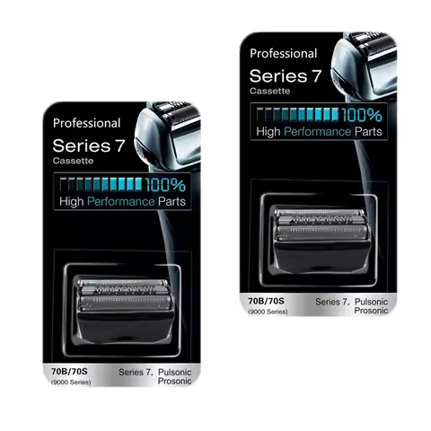 70B Replacement Head Compatible with Braun Series 7 Electric Shaver 790cc 760cc 750cc 720 799 797