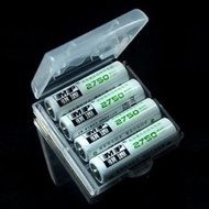[Gudang Storage Official] Transparent Battery Case for 14500 4 X 14500 Batteries - CY045 Transparent