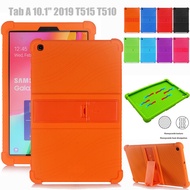 Samsung Galaxy Tab A 2019 T510 T515 Cover Tablet Shockproof Case Tab A 10.1'' 2019 Soft Silicone Adj