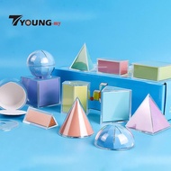 [Available] 3D Geometric Blocks, 3D Geometric Solids, Learning Toys, Shape Blocks for Primary School