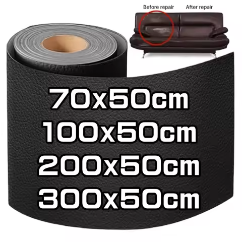 Fix Scratch Holes Self Adhesive Leather Repair Patch High Viscosity Wearproof Sofa Car Seats Office 