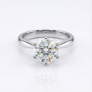 IGI-3.06克拉實驗室培育鑽石白金戒指