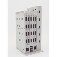 1/150 Building (White) (L6.1*W7.3*H13cm)