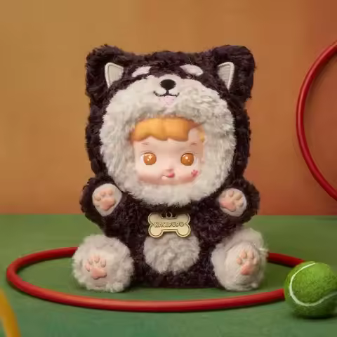 POP MART HACIPUPU Take Me Home Vinyl Plush Pendant Ornaments Figurines Home Decor Desktop Model Doll
