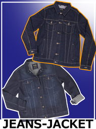 BOVY JACKET JEANS BLUEFADE- เสื้อแจ็คเก็ตสียีนส์เข้มยีนส์อ่อน BJ92279229