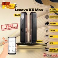 [SG Best Seller &amp; Ready Stock] LENOVO X5 Max FACIAL RECOGNITION &amp; Door Camera DIGITAL DOOR LOCK