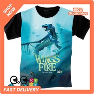 2025 Latest WING OF FIRE Girls Boys Tops T-shirts Age 3 to 13TH