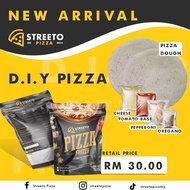 PIZZA FROZEN AYAM DAGING TOPPING PEPPERONI PIZZA DIY FROZEN PIZZA CHICKEN STREETO Pizza