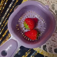 Dopamine Drain Basket Household Kitchen Thickened Double-Layer Vegetable Washing Basket Portable Hol