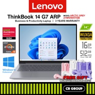 Lenovo ThinkBook 14 G7 ARP - Ryzen 5 7535HS - AMD Radeon 660M - 16GB RAM - 512GB SSD (3Yrs Lenovo Wa