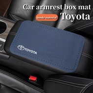 Toyota Car armrest box mat, interior armrest box protective mat for Corolla Cross Altis Harrier Camry RAV4