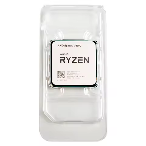 New Processor R5 5600G 5600X 5600 5500 4500 3600 7500F PC Gaming Accessories Socket AM4 CPU AMD Proc