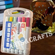 Art Acrylic Marker Pen Water-Based Paint Pen Color Graffiti Painting Marker Pen Art Supplies