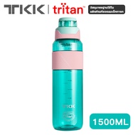 Buy 2 Get 1 Free TKK กระบอกน้ำ 1 ลิตร ขวดน้ำใหญ่ Tritan 1000ml 1200ml 1500ml พร้อมหลอดดูด กระติกน้ำออกกำลังกาย หลอดดูด 2in1