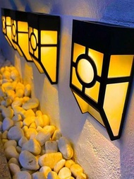 智慧型太陽能門板燈中式庭院燈復古戶外壁燈防水防雷簡約燈光裝飾
