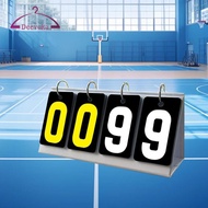 [Amleso2] Digital Scoreboard, Score Keeper, 4 Digit Score Keeper for Outdoor Activities, Basketball,